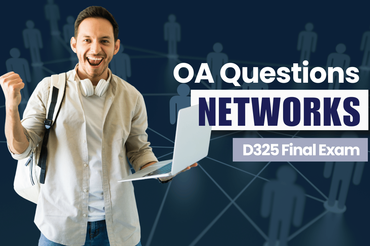 250 WGU D325 OA Questions and Answers