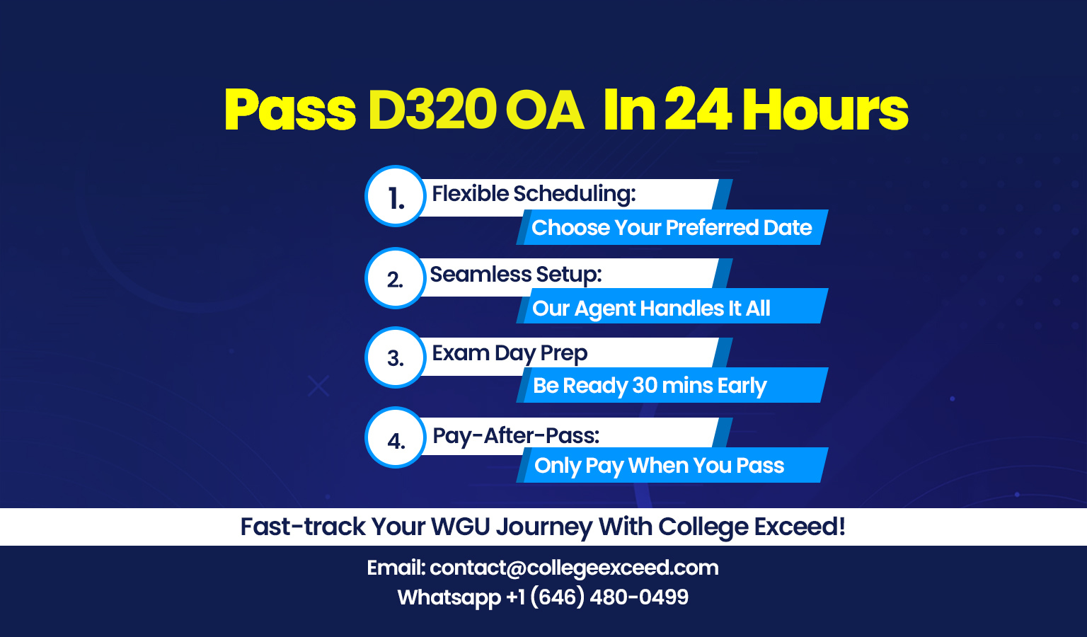 WGU D320 OA Questions and Answers