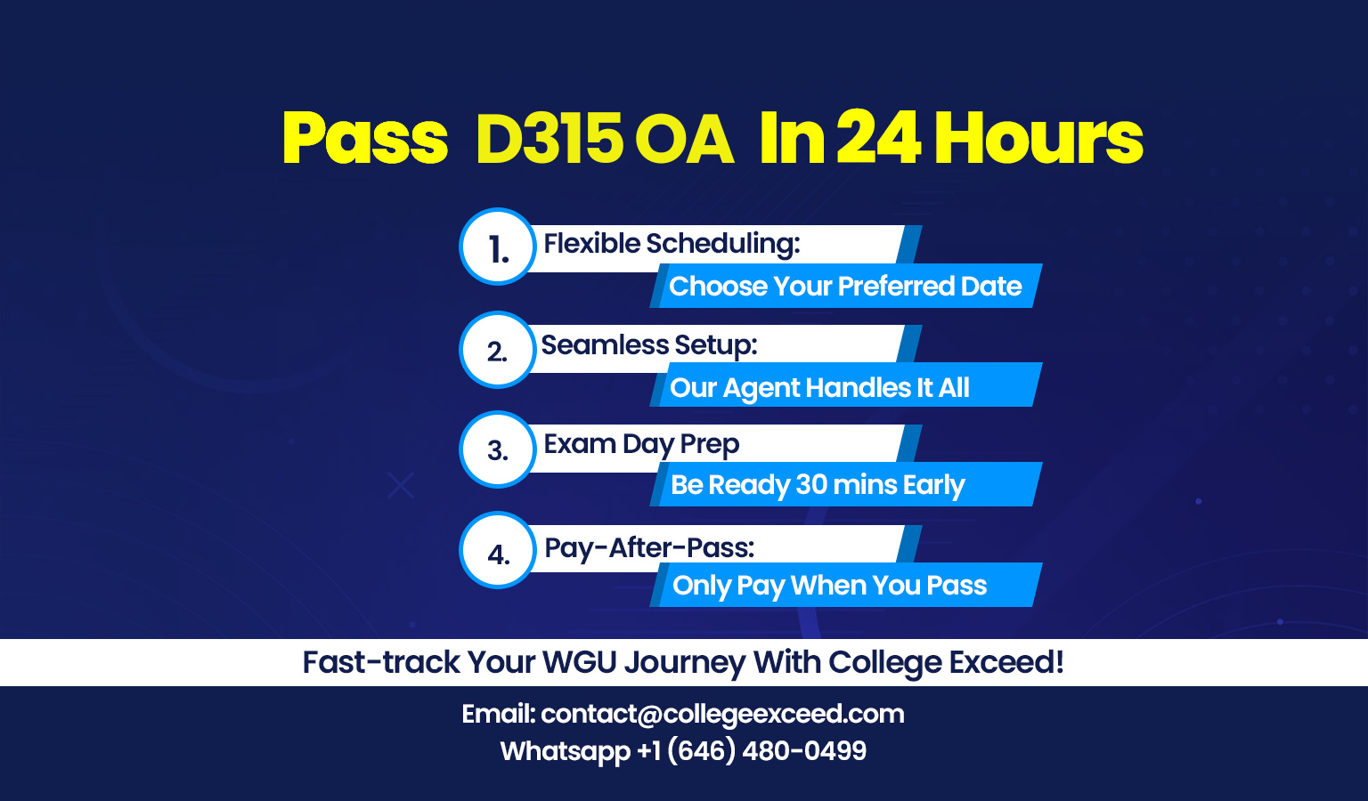 WGU D315 OA Questions and Answers