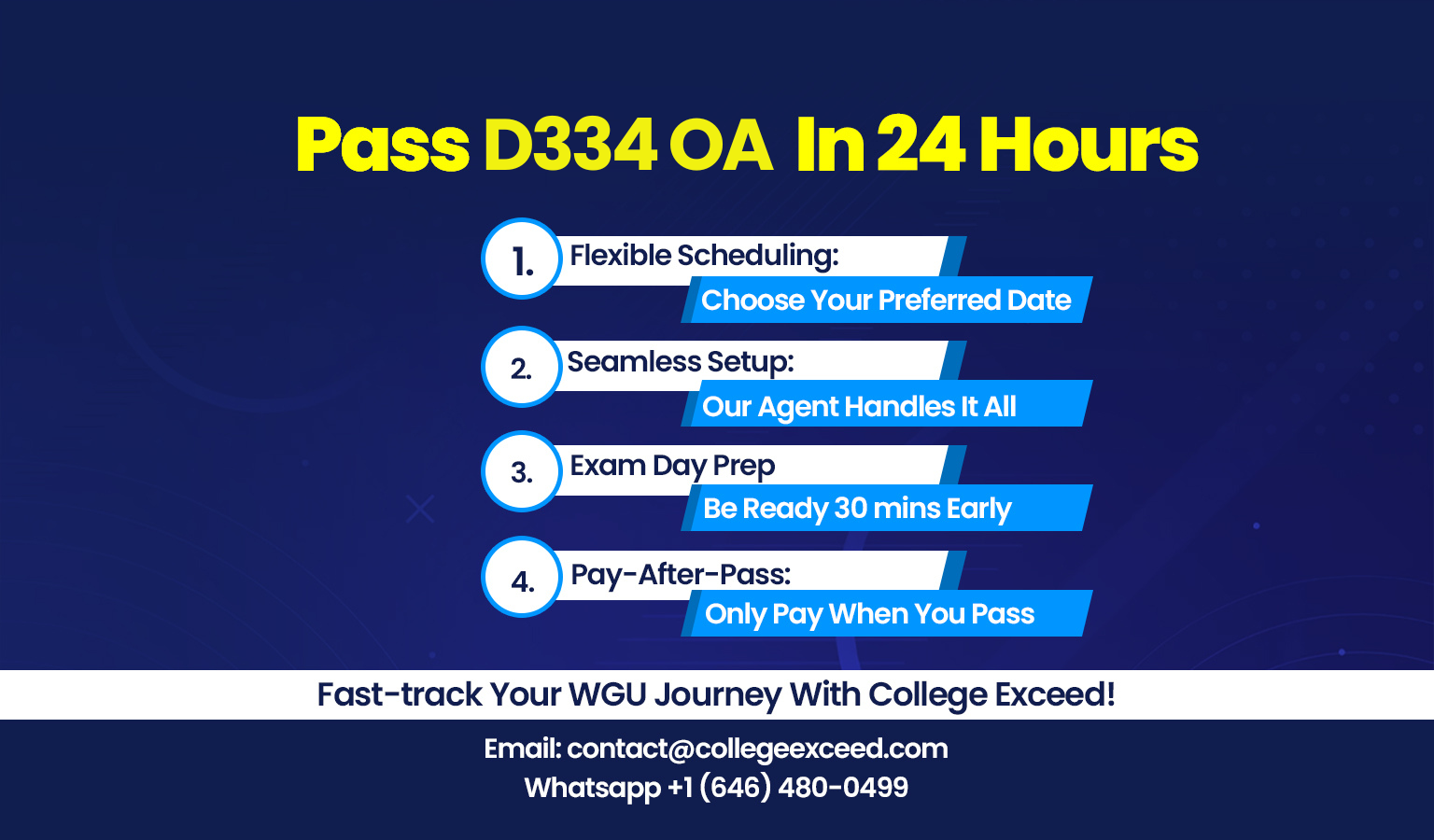 WGU D334 OA Questions and Answers