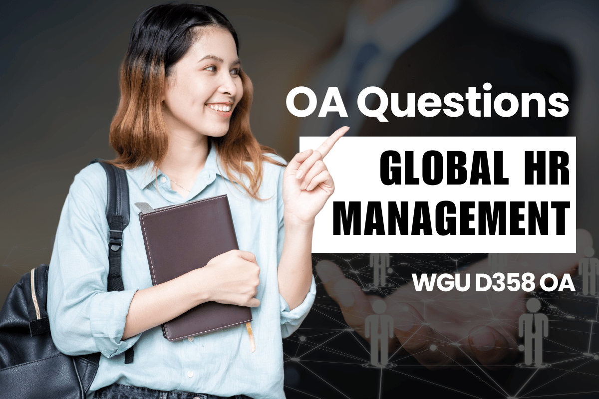 250 WGU D358 OA Questions and Answers